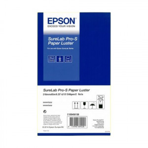 Epson SureLab Pro-S Paper Luster (5" x 65 m), 2 Rollen