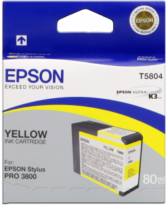 Epson Tinte yellow für Epson 3800/3880 - 80 ml