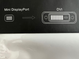 Adapter Mini DisplayPort zu DVI