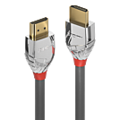 Lindy High Speed HDMI Kabel Cromo Line Stecker/Stecker Grau 0,3 m