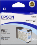 Epson Tinte light cyan für Epson 3800/3880 - 80 ml
