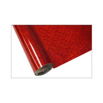 FOREVER Heissprägefolie - Weave Red - Texturfarbe - 30 cm x 12 m