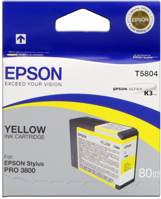 Epson Tinte yellow für Epson 3800/3880 - 80 ml